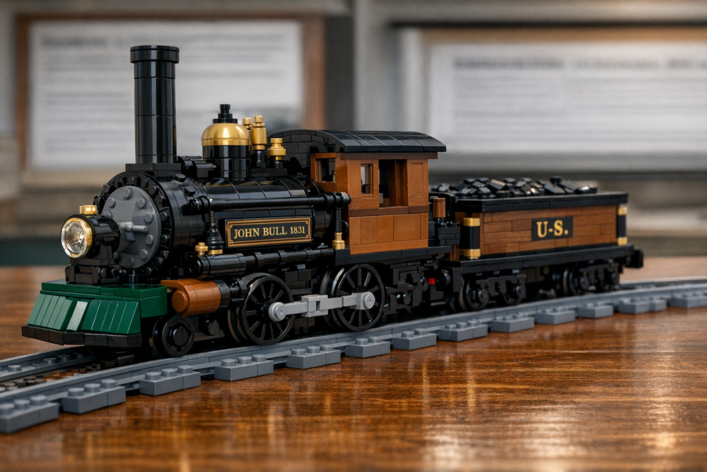 1831 John Bull steam locomotive