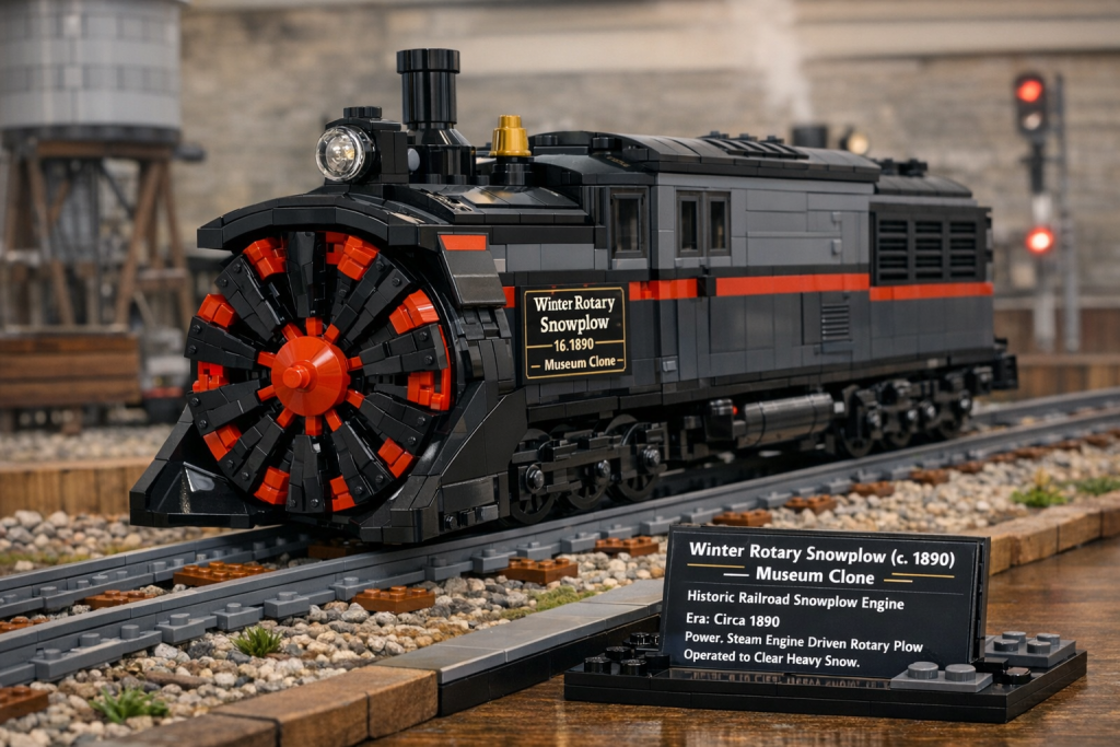 1890 Winter Rotary Snowplow