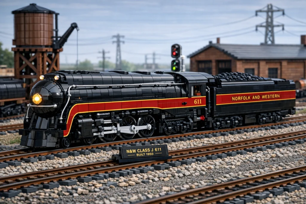 1950 N&W Class J No. 611