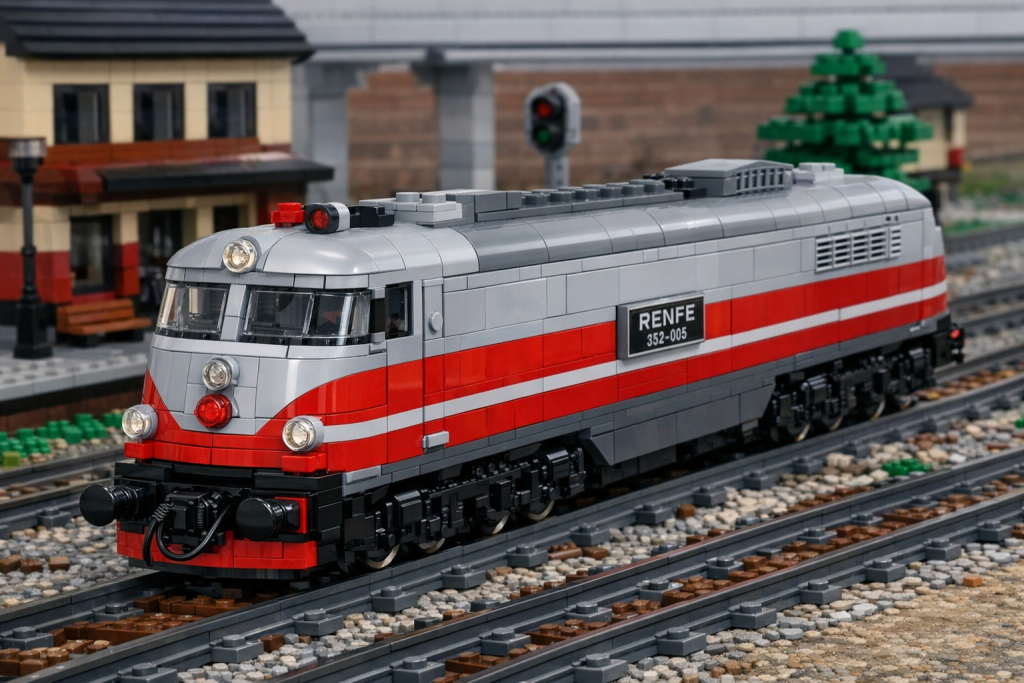 2000 RENFE Class 352 Talgo Hauler