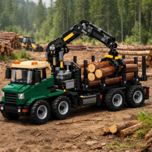 Logging Forwarding Trailer (Tractor-Drawn)