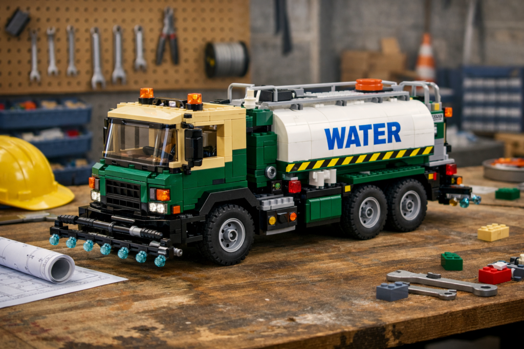 construction water truck