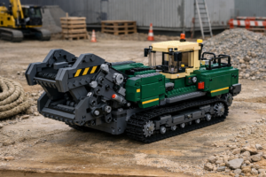 tracked mobile rock crusher