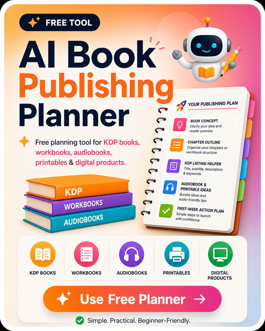 Book publishing planner portrait thumbnail