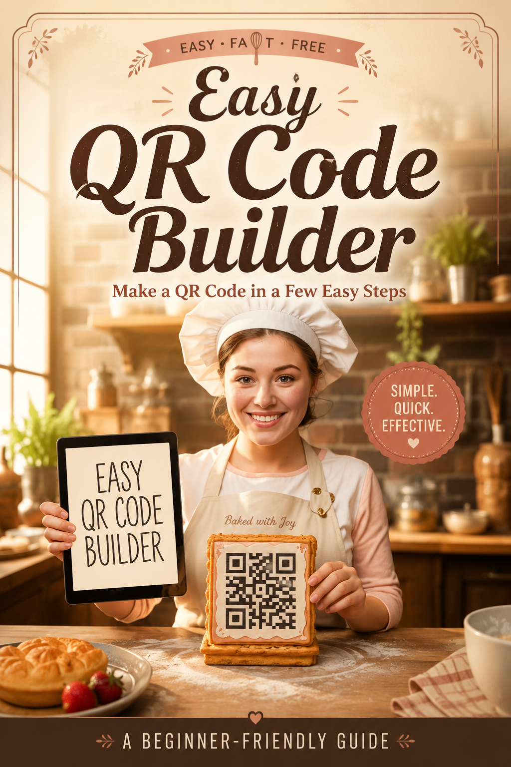 Free QR code builder for signs flyers menus and business pages
