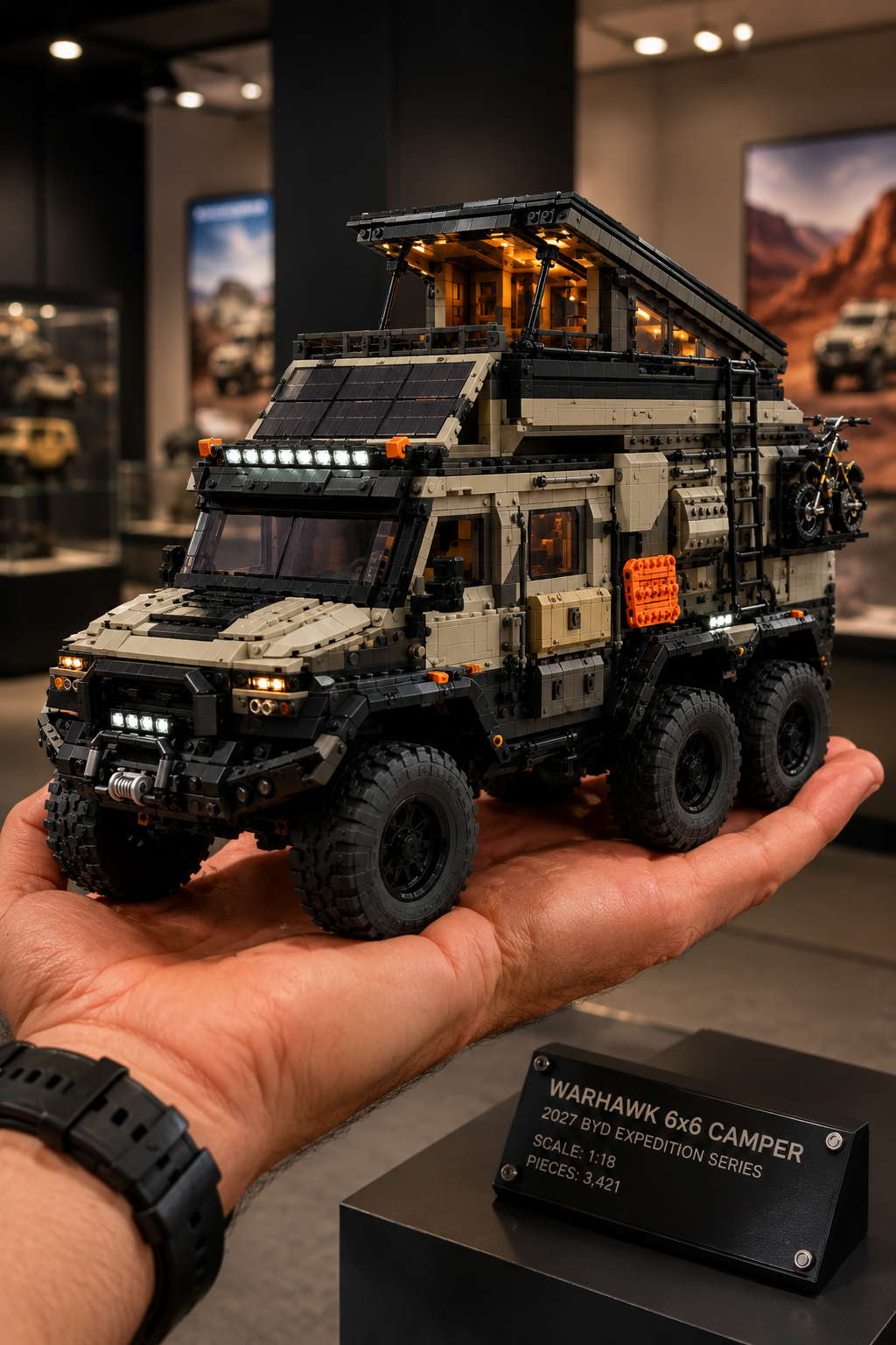 2027 BYD WarHawk 6x6 Camper